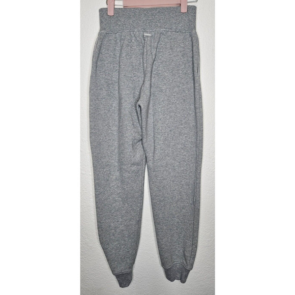 Victorias Secret Sweatpants Small Gray Lace Up High Rise Jogger Pants Lounge - Picture 5 of 11